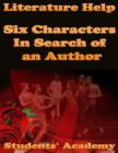 Image for Literature Help: Six Characters In Search of an Author