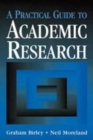 Image for A practical guide to academic research