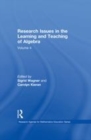 Image for Research issues in the learning and teaching of algebra