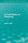 Image for A first book on teaching