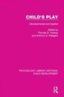 Image for Child&#39;s play  : developmental and applied