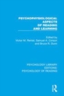 Image for Psychophysiological aspects of reading and learning