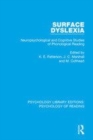 Image for Surface dyslexia  : neuropsychological and cognitive studies of phonological reading