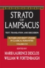 Image for Strato of Lampsacus  : text, translation, and discussion