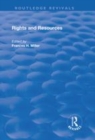 Image for Rights and resources