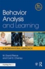 Image for Behavior analysis and learning: a biobehavioral approach.