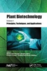 Image for Plant biotechnologyVolume 1,: Principles, techniques, and applications