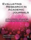 Image for Evaluating research in academic journals: a practical guide to realistic evaluation