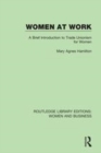 Image for Women at work: a brief introduction to trade unionism for women : 10