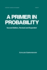 Image for A primer in probability