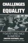 Image for Challenges to equality: poverty and race in America