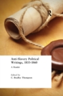 Image for Anti-slavery Political Writings, 1833-1860: A Reader