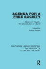 Image for Agenda for a free society: essays on Hayek&#39;s The constitution of liberty