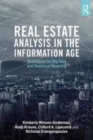 Image for Real estate analysis in the information age: techniques for big data and statistical modelling