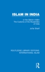 Image for Islam in India: or the qanun-i-Islam the customs of the Musalmans of India