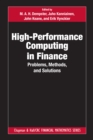 Image for High-performance computing in finance: problems, methods, and solutions