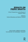 Image for Essays on Piero Sraffa: critical perspectives on the revival of classical theory