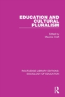Image for Education and cultural pluralism