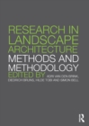 Image for Research in landscape architecture: methods and methodology
