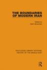 Image for The boundaries of modern Iran