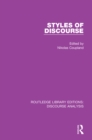 Image for Styles of discourse