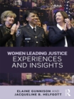 Image for Women leading justice: experiences and insights