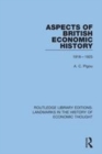 Image for Aspects of British economic history  : 1918-1925
