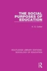 Image for The social purposes of education