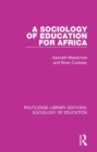 Image for A sociology of education for Africa