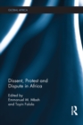 Image for Dissent, protest and dispute in Africa