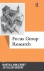 Image for Focus group research