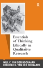 Image for Essentials of thinking ethically in qualitative research