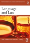 Image for Language and law: a resource book for students