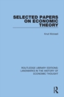 Image for Selected papers on economic theory