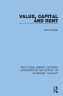 Image for Value, capital and rent