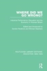 Image for Where did we go wrong?  : industrial performance, education and the economy in Victorian Britain