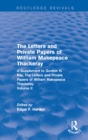 Image for The letters and private papers of William Makepeace Thackeray: a supplement to Gordon N. Ray, the letters and private papers of William Makepeace Thackeray