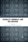 Image for Disability, normalcy, and the everyday