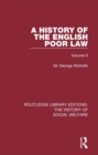 Image for A history of the English poor law.
