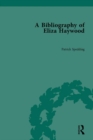 Image for A bibliography of Eliza Haywood