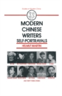Image for Modern Chinese writers: self-portrayals