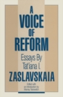 Image for A voice of reform: essays