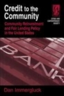 Image for Credit to the community  : community reinvestment and fair lending policy in the United States