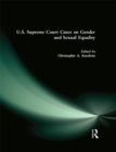 Image for U.S. Supreme Court cases on gender and sexual equality