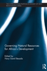 Image for Governing natural resources for Africa&#39;s development