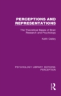 Image for Perceptions and representations: the theoretical bases of brain research and psychology