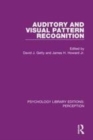 Image for Auditory and visual pattern recognition