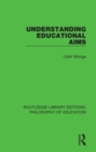 Image for Understanding educational aims