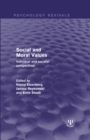 Image for Social and moral values: individual and societal perspectives