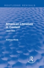 Image for American literature in context, 1865-1900